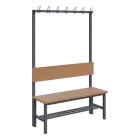 SVJ - 120 stěna jednostranná věšáková RAL 7046 - šedá